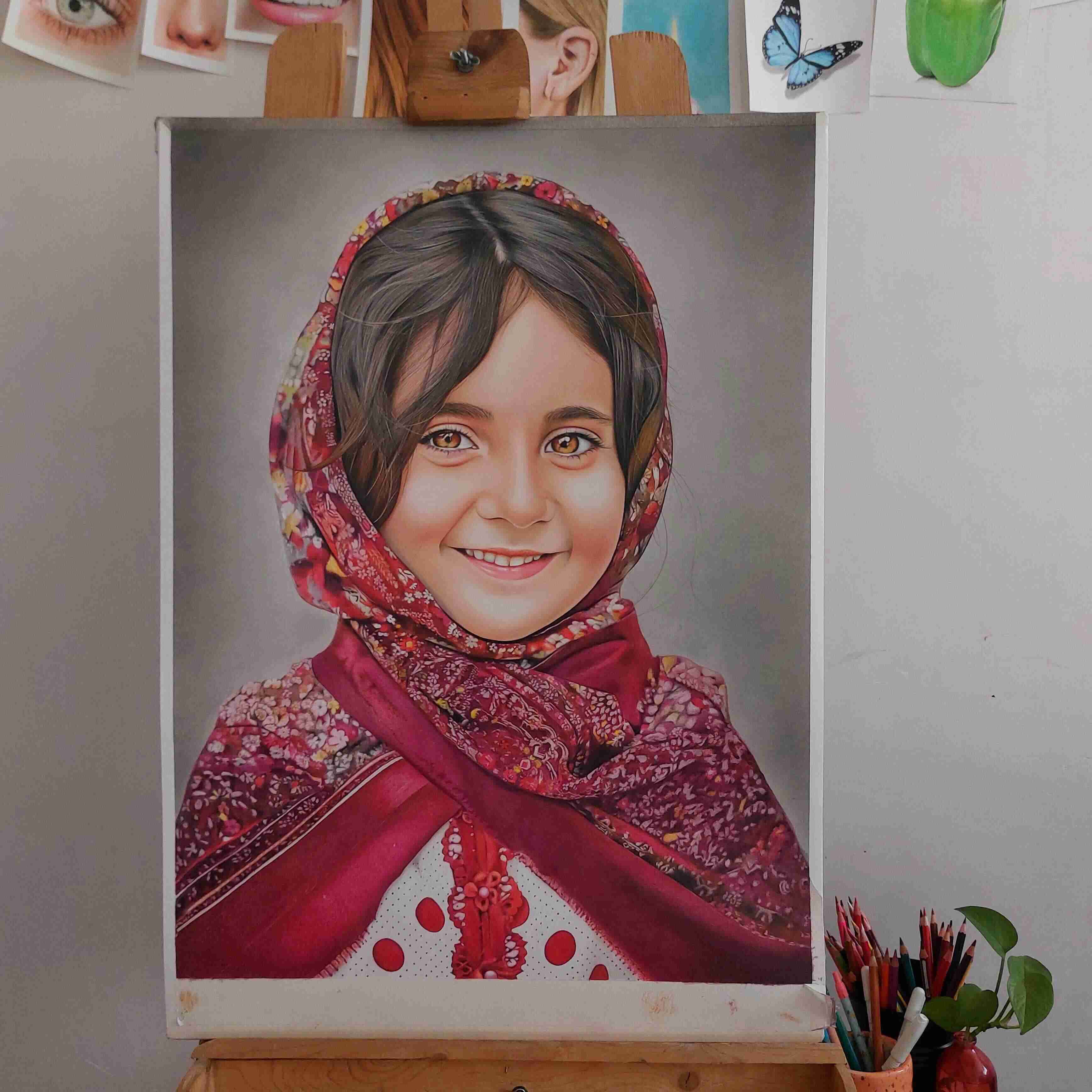 نقاشی سفارشی (چهره) در میداشاپ فروشگاه اینترنتی میداپس